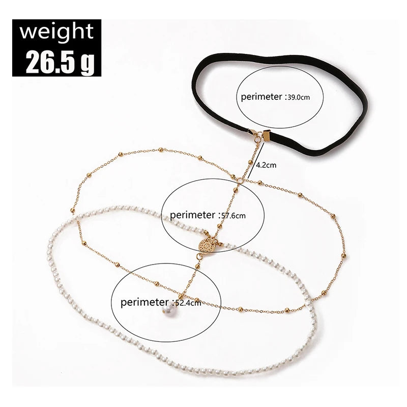 Boho Elastic Band Crystal Leg Thigh Chain for Women Summer Beach Sexy Tassel Multilayer Adjustable Body Jewelry Dress Decorate