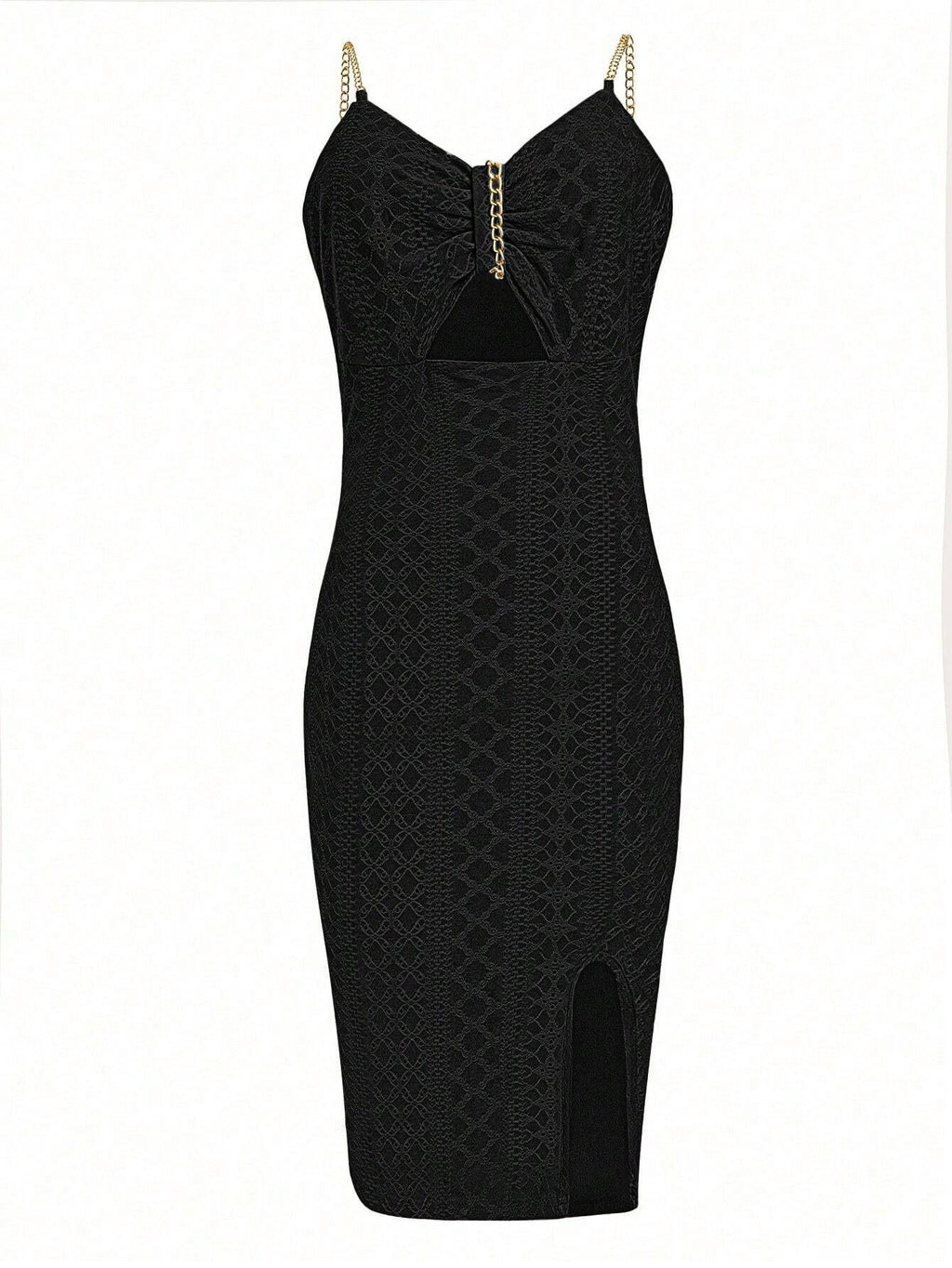 EMERY ROSE Cut Out Split Thigh Cami Dress for Summer