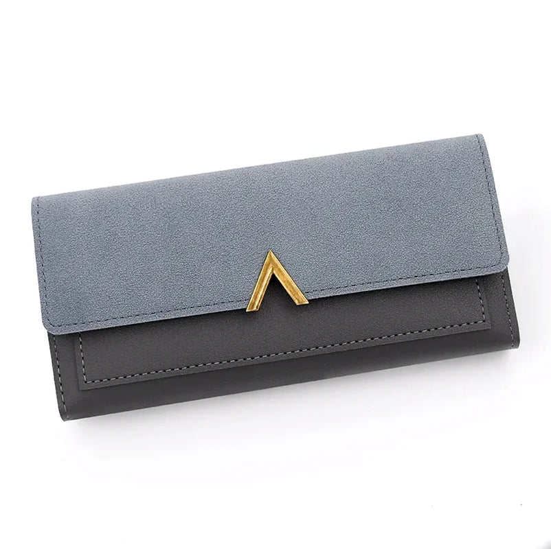 Long Purses for Women Wallet New Fashion Long Coin Purse Card Holder Small Ladies Wallet Female Hasp Mini Clutch Billetera Bolas