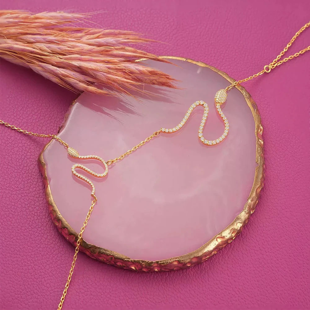 Stonefans Fashion Snake Hand Chain Bracelet  Woman Unique Party Jewelry Adjustable Rhinestone Finger Bracelet Prom Accessories