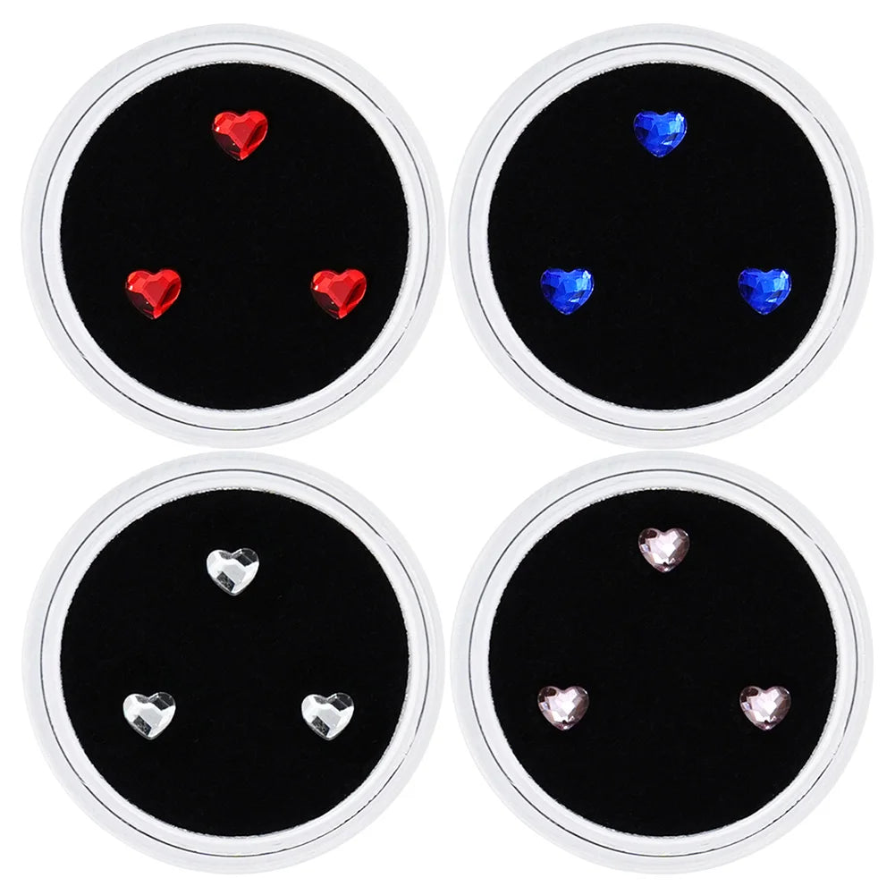 3pcs Teeth Diamond Dental Rhinestones Tooth Decoration Teeth Jewelry Dental Rhinestones Dental Jewelry