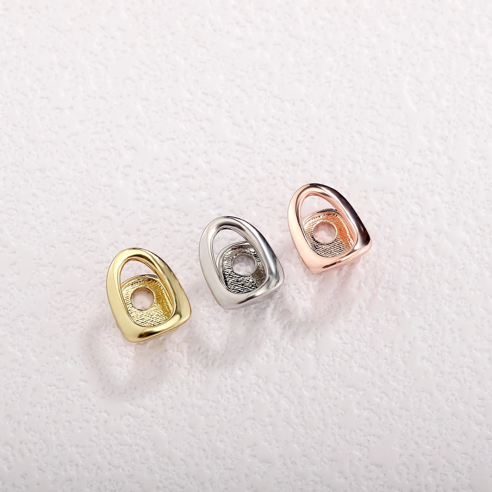 Beautiful Hip Hop Single Hollow Teeth Caps For Women And Men Braces, Simple Glossy Tooth Grills Jewelry, Cosplay Dental Grillz