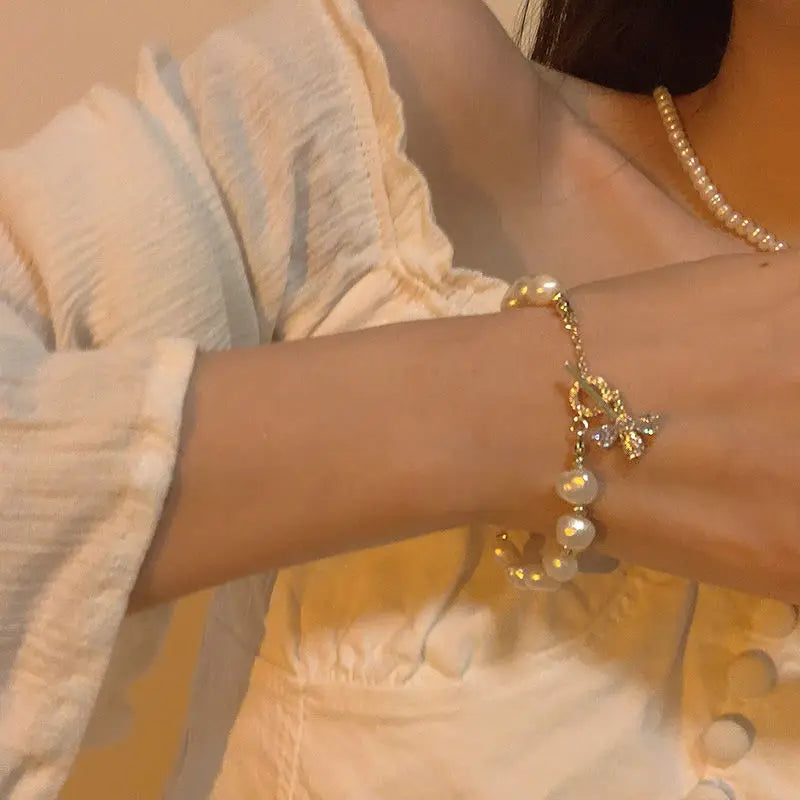 Chic Vintage Gold Color Cuff Bracelet, The Best Set of 4 Stainless Steel Butterfly Bracelet Combination Fashion, Very Elegant Bracelet Jewelry Gifts For Her Birthday Or Christmas