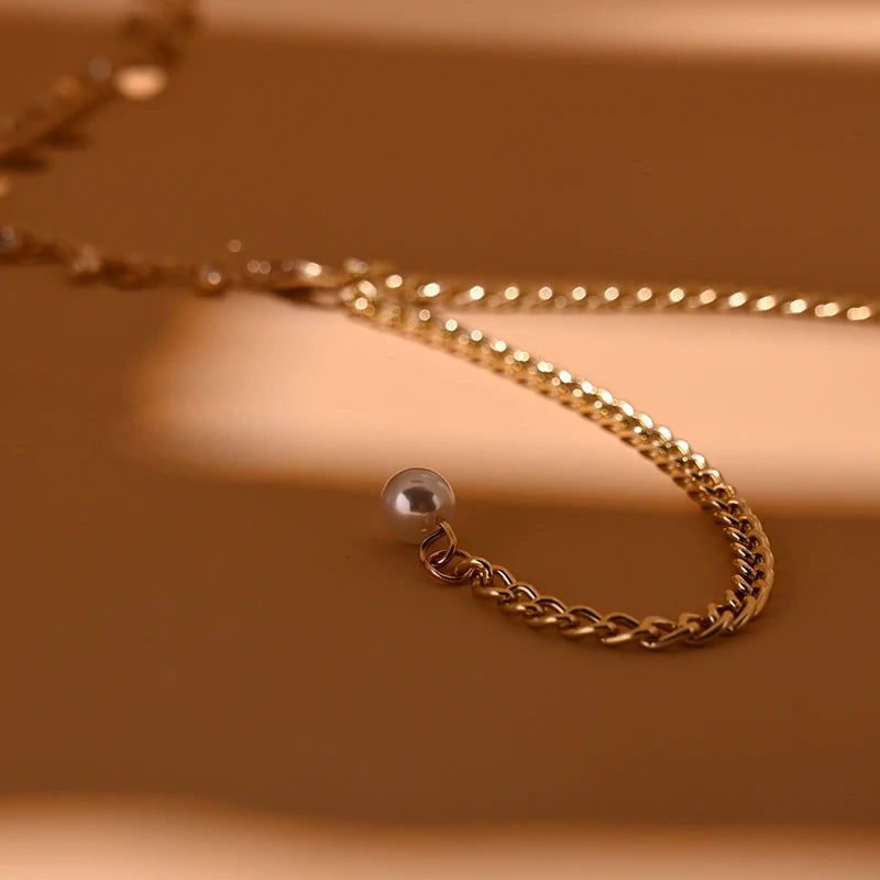 Funkelnde Strass Herz Taille Bauchkette für Frauen Mode Sexy Gürtel Perle Anhänger Bikini Strand Körperschmuck Zubehör