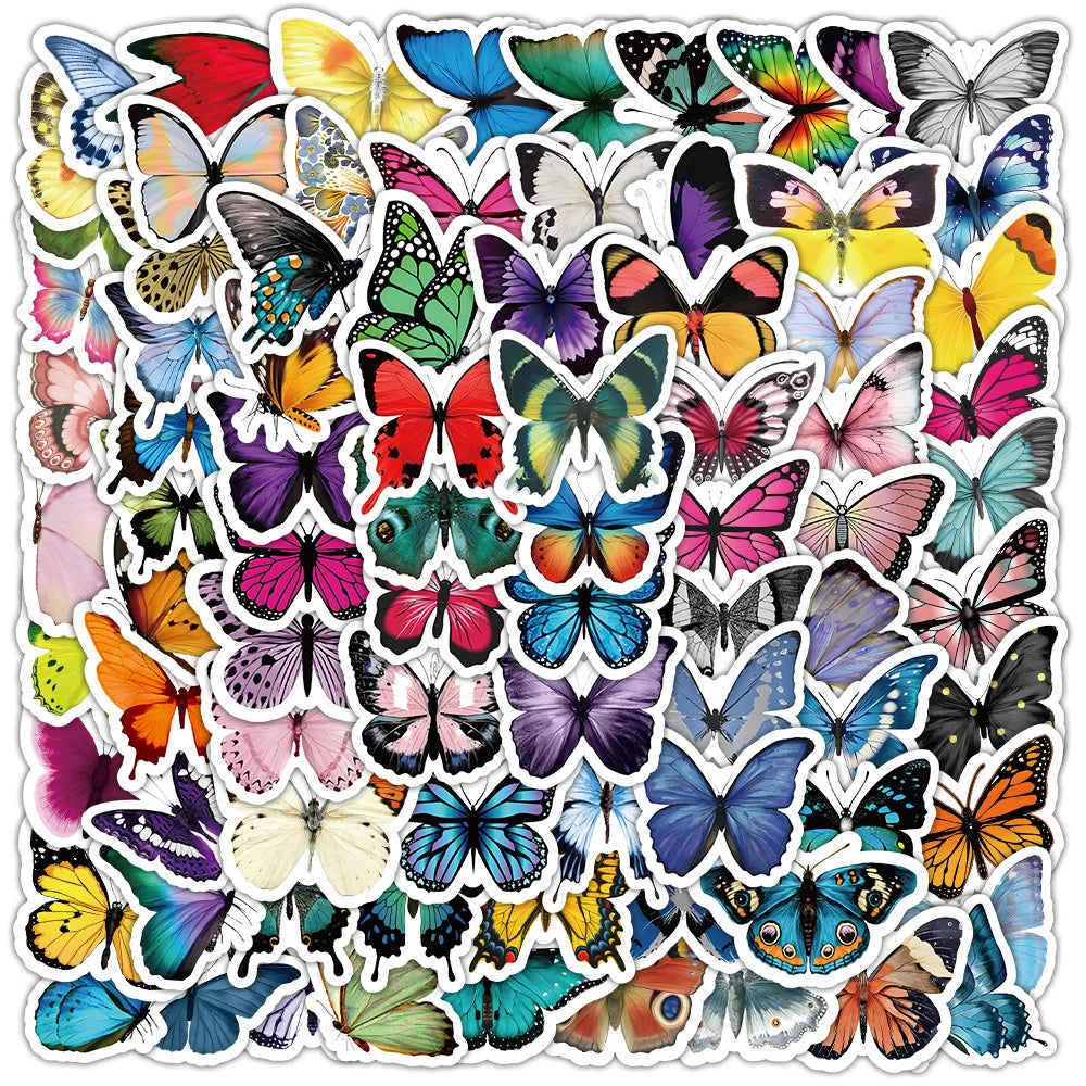 100p Cute Aesthetic Stationery School Office Supplies Sticker Kawaii Diary Decoration Lot Beautiful Stickers