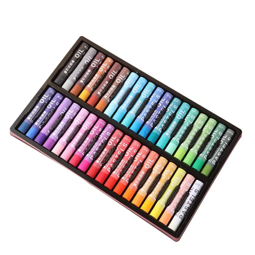 12/24/36/48PCS Colorful Morandi Oil Pastels Professional Macaron Oil Paint Beginner Art Supplies