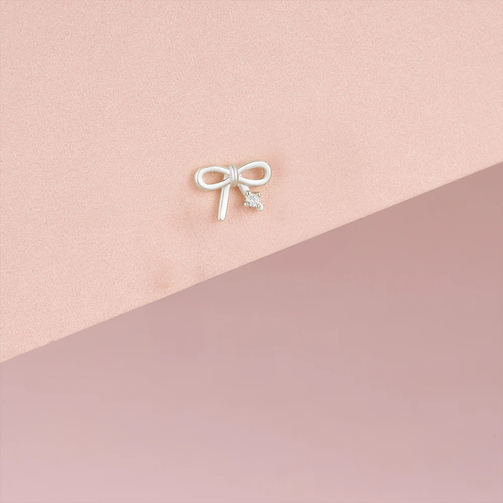 925 Sterling Silver 1pc, Geometry Multi Piercing Stud Earrings For Women, K Gold Simple Elegant Tassel Jewelry, beautiful Gift