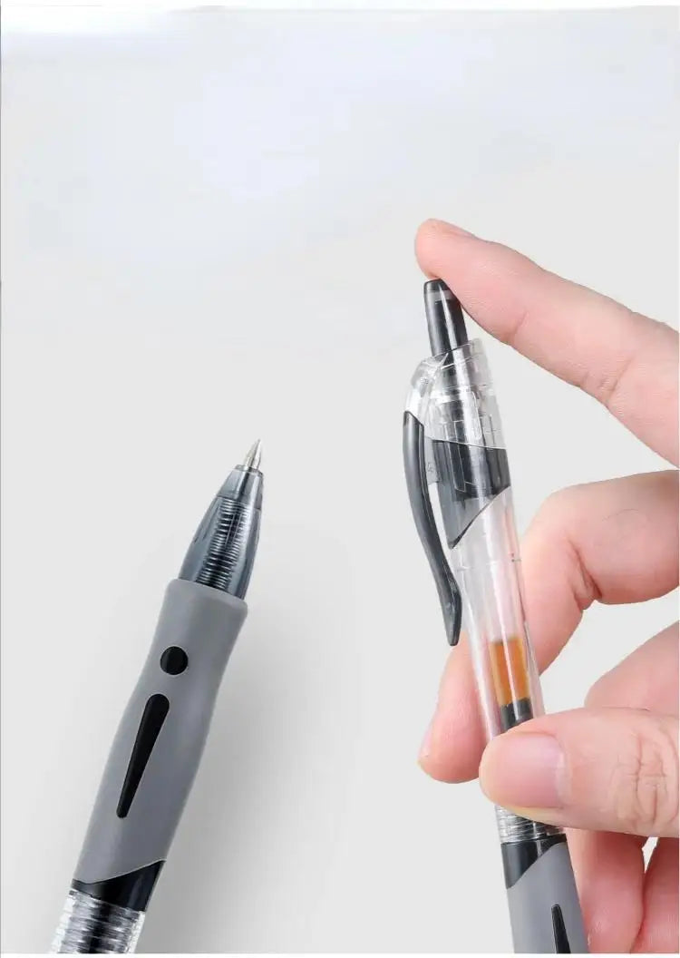 10/30PCS Gel Pens Refills Set Kawaii Stationery Writing Pen Black/Red/Blue Ink 0.5 mm Ballpoint Pen For Office & School Supplies
