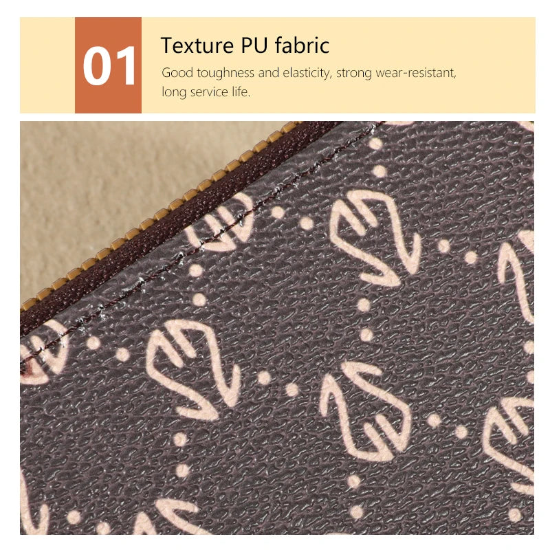 European and American style card bag for women, multi-slot, exquisite, high-end, compact ID bag, large-capacity driver's license