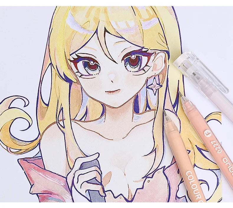 Kawaii Morandi Gray Pens, Functional Set Multi Color Gel Ink Pens, Beautiful Vintage Marker Liner Ballpoint Pen School And Office Stationery Gift Pen