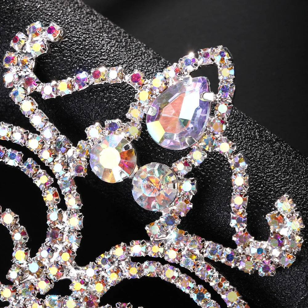 Rave Colorful Crystal Thigh Chain Belly, Dance Accessories Gift 2026, Beach Bikini Geometric Sexy Leg Jewelry Dress for Girls