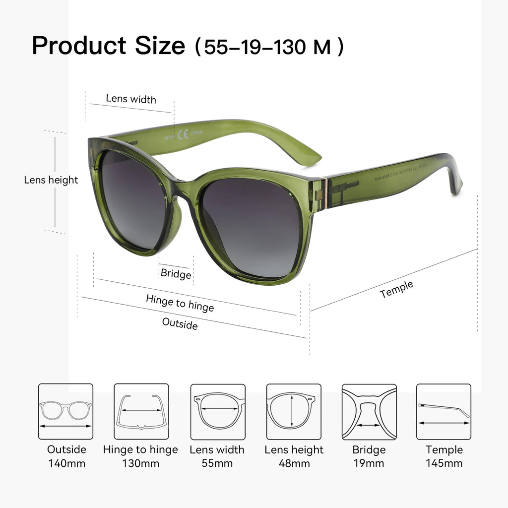 Beautiful Fashion And Original Thick Butterfly Frame Sunglasses for Girls, Chunky Uv400 Protection, Stylish Shade Cat Eye Sun Glasses, Luxury Sunglasses, Kind Gift For Her