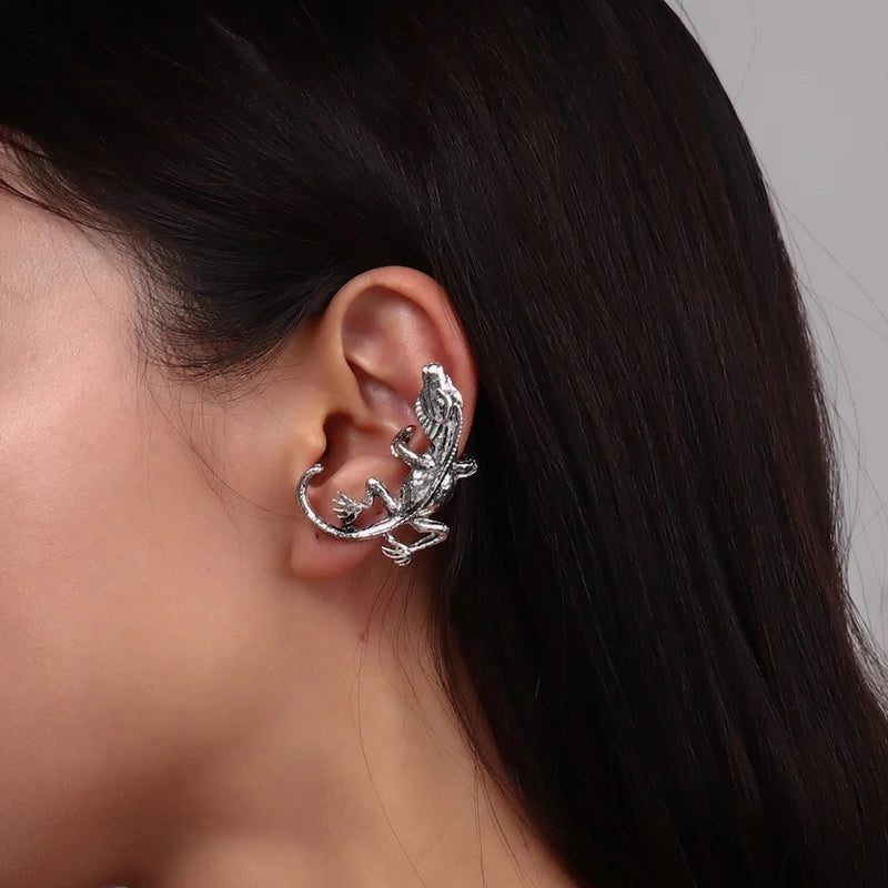 Charm Bohemian Pearls Stone Ear Cuff, Wrap Stud Clip Earrings For Girl, Trendy Earrings Jewelry Bijoux