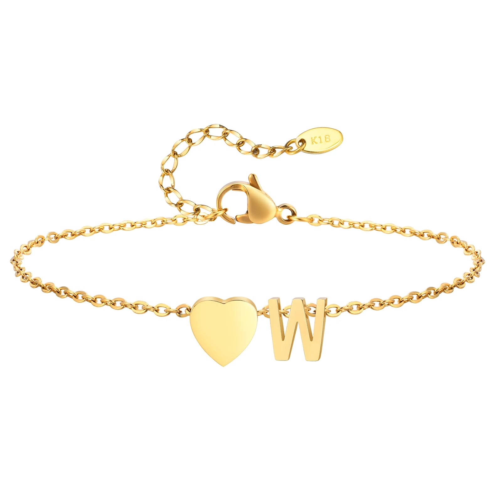 All Letters Anklet, Women Heart Initial Anklet Bracelets Adjustable Beach Jewelry Hypoallergenic Stainless Steel Personalized Name Foot Chain Anklet
A Anklet, B Anklet, C Anklet, D Anklet, E Anklet, F Anklet, G Anklet, H Ankl