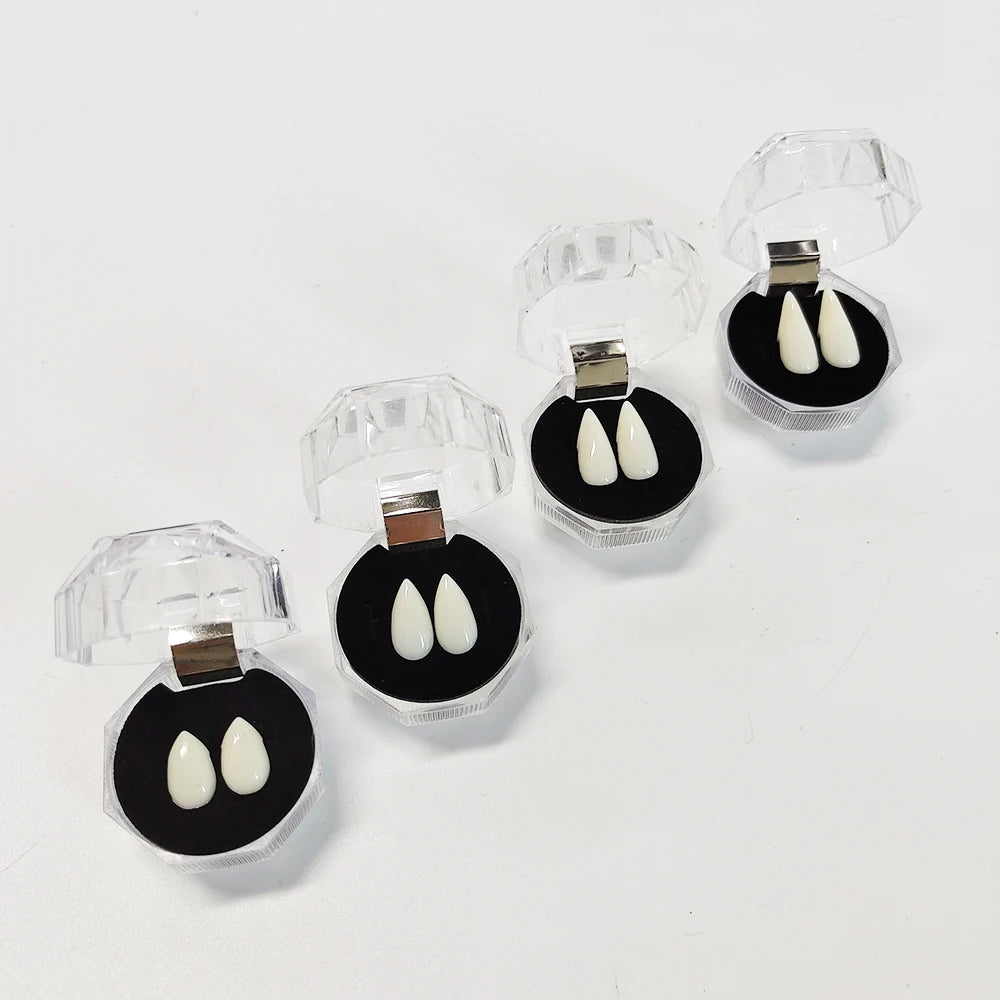 Halloween Artificial Tooth Cosplay Vampire Decoration Accessories Denture Halloween Ornaments Diy Halloween Party Decoration