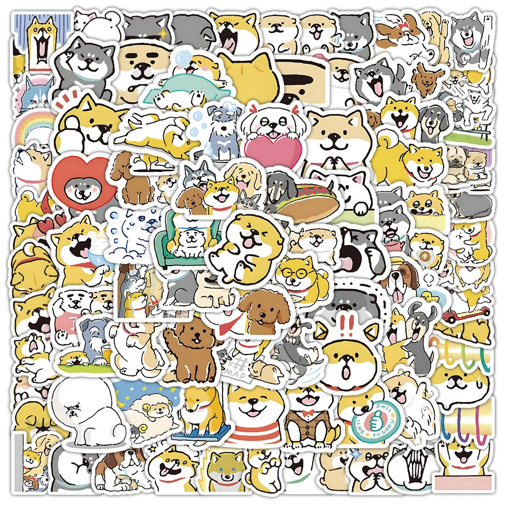 100p Cute Aesthetic Stationery School Office Supplies Sticker Kawaii Diary Decoration Lot Beautiful Stickers