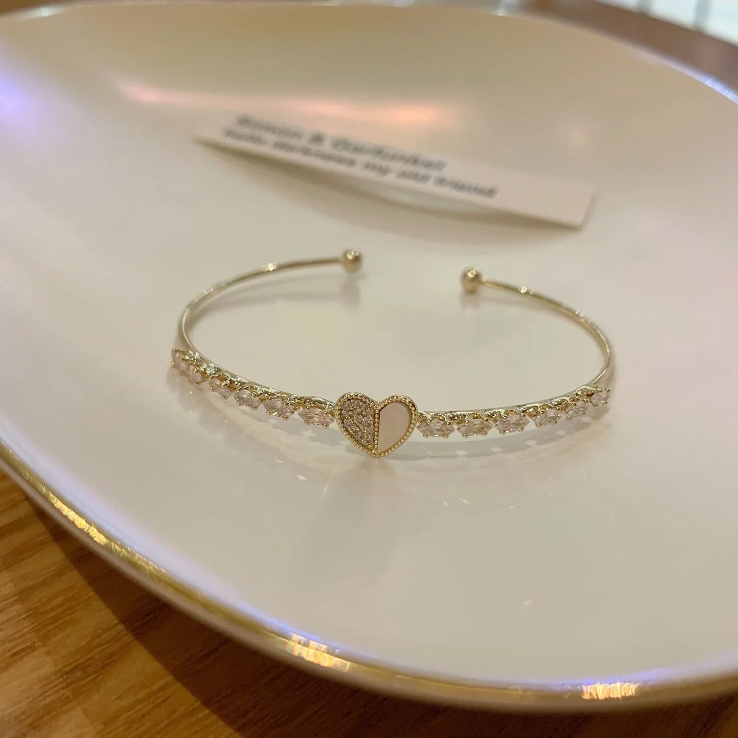 Chic Vintage Gold Color Cuff Bracelet, The Best Set of 4 Stainless Steel Butterfly Bracelet Combination Fashion, Very Elegant Bracelet Jewelry Gifts For Her Birthday Or Christmas