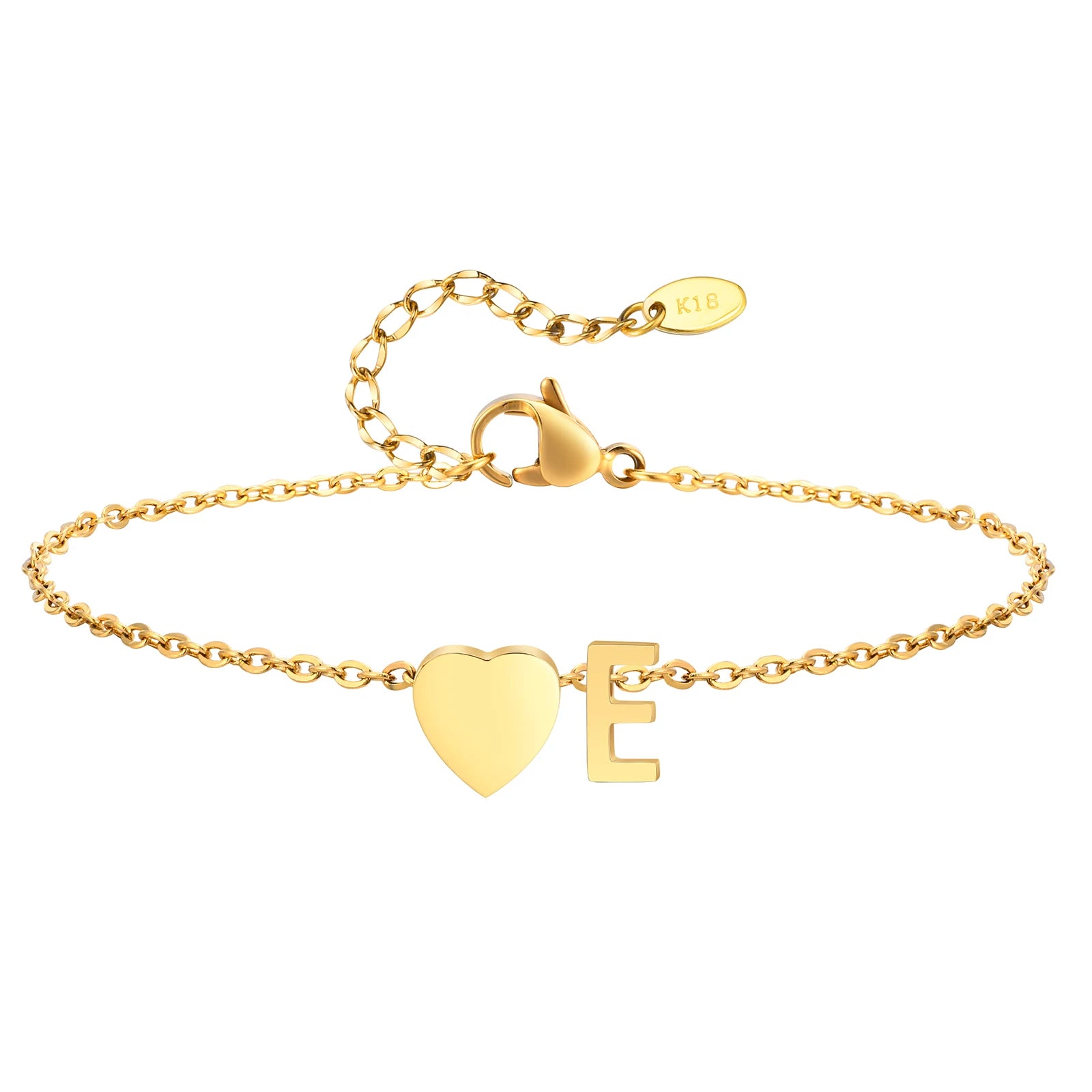 All Letters Anklet, Women Heart Initial Anklet Bracelets Adjustable Beach Jewelry Hypoallergenic Stainless Steel Personalized Name Foot Chain Anklet
A Anklet, B Anklet, C Anklet, D Anklet, E Anklet, F Anklet, G Anklet, H Ankl