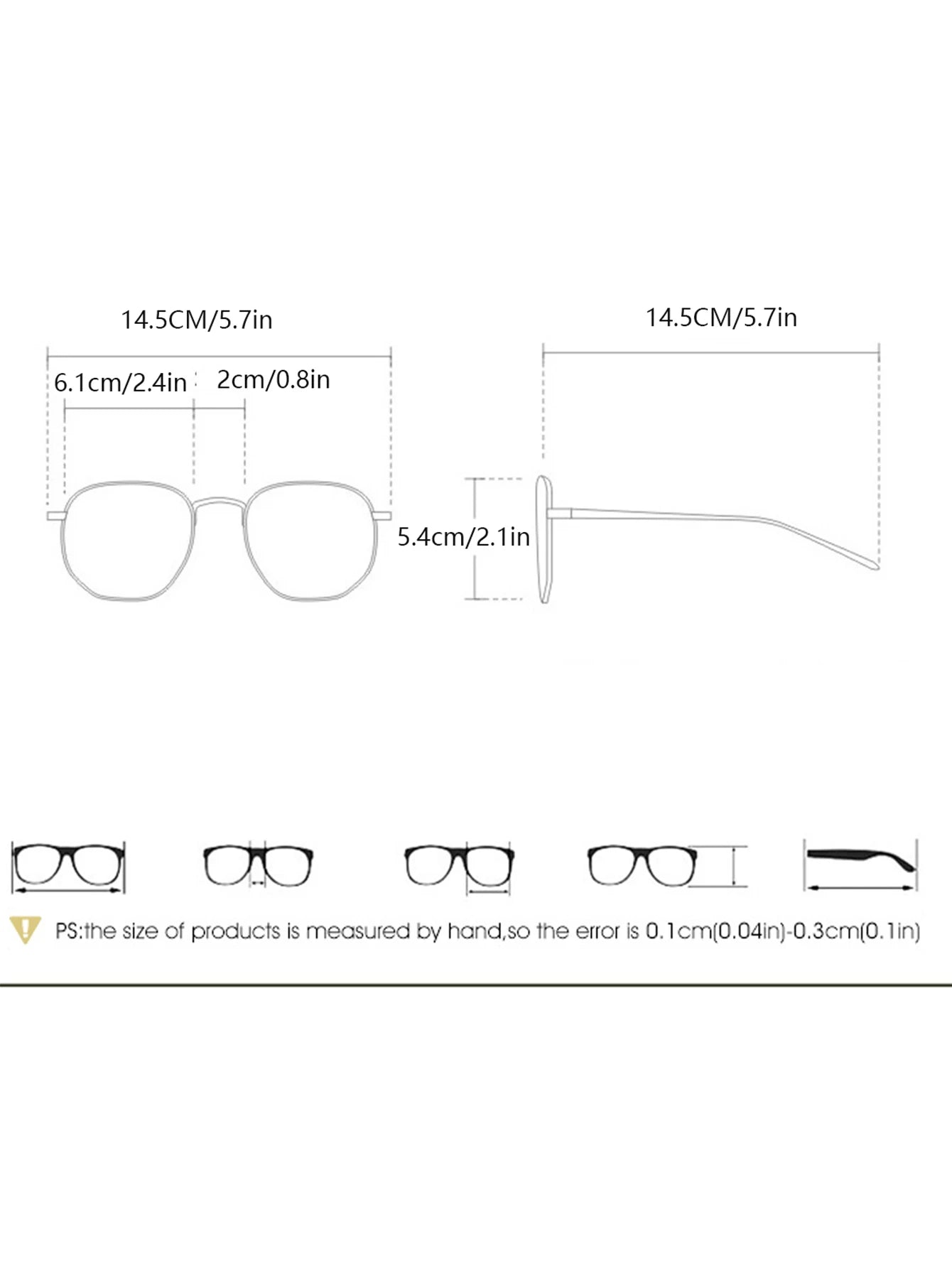 Big Frame Vintage Sunglasses Women, Elegant Square Sun Glasses Retro Eye Glasses Goggle for Female Polygon Sunglasses  