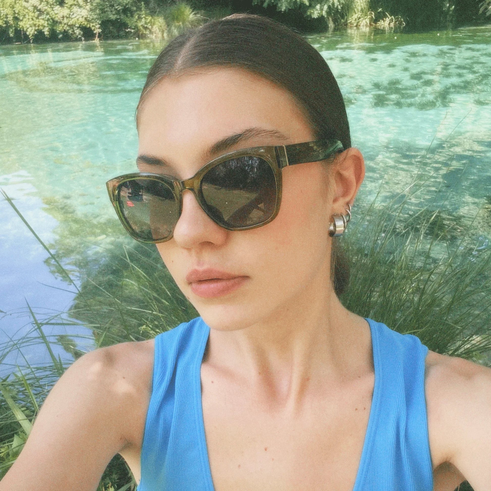 Beautiful Fashion And Original Thick Butterfly Frame Sunglasses for Girls, Chunky Uv400 Protection, Stylish Shade Cat Eye Sun Glasses, Luxury Sunglasses, Kind Gift For Her