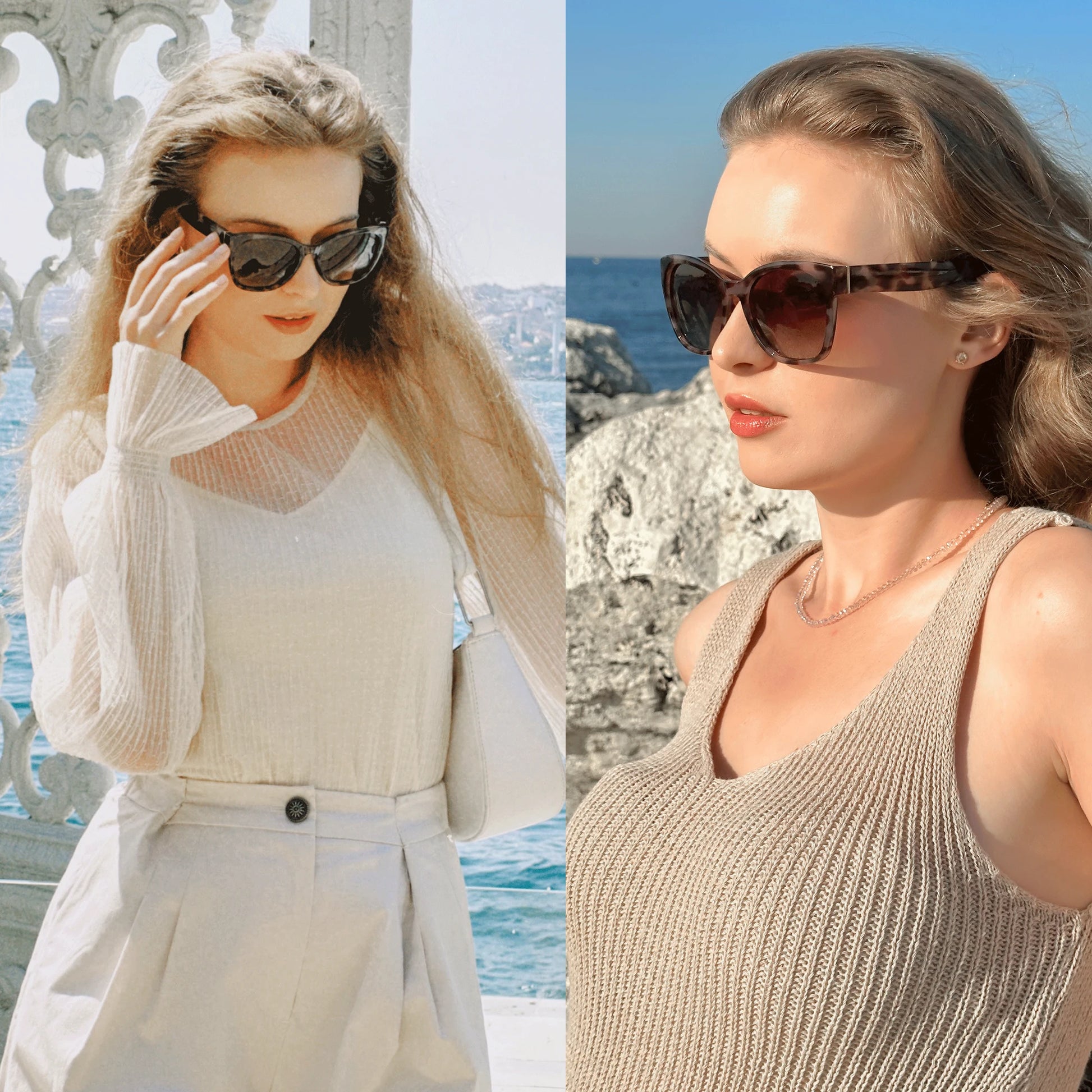 Beautiful Fashion And Original Thick Butterfly Frame Sunglasses for Girls, Chunky Uv400 Protection, Stylish Shade Cat Eye Sun Glasses, Luxury Sunglasses, Kind Gift For Her