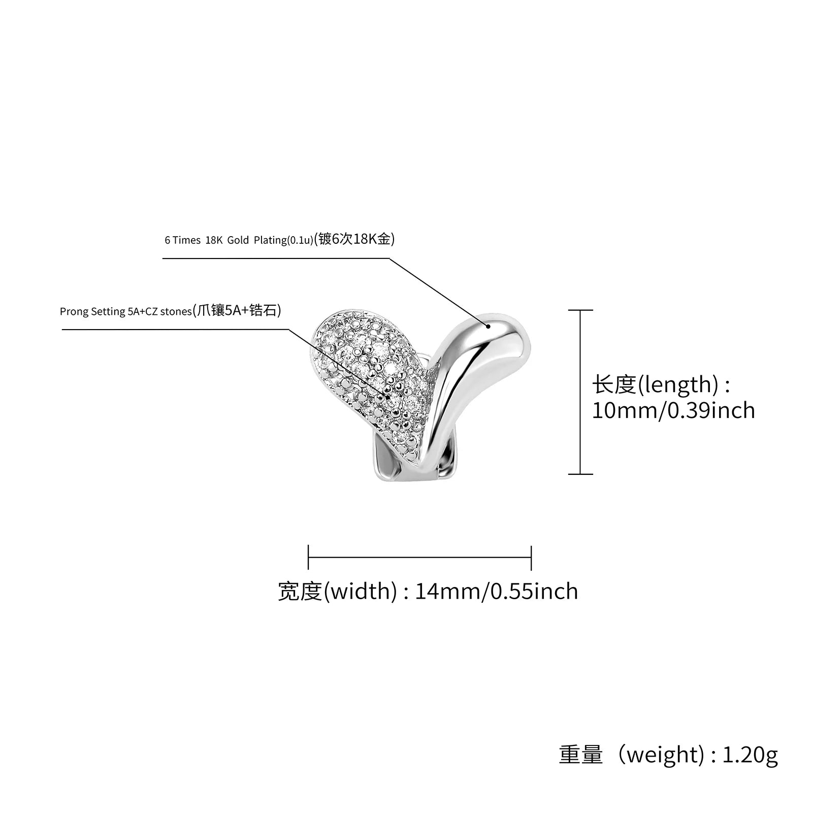 TOPGRILLZ Iced Out Cubic Zirconia Heart Teeth Grillz Vintage Single Tooth Caps For Unisex Jewelry Christmas Gift Dental Grills