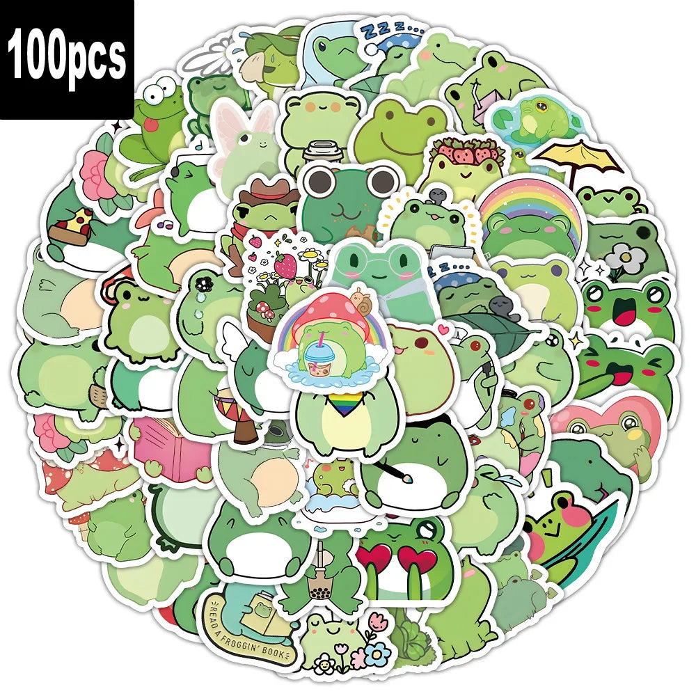 100p Cute Aesthetic Stationery School Office Supplies Sticker Kawaii Diary Decoration Lot Beautiful Stickers
