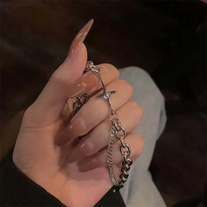 Chic Vintage Gold Color Cuff Bracelet, The Best Set of 4 Stainless Steel Butterfly Bracelet Combination Fashion, Very Elegant Bracelet Jewelry Gifts For Her Birthday Or Christmas