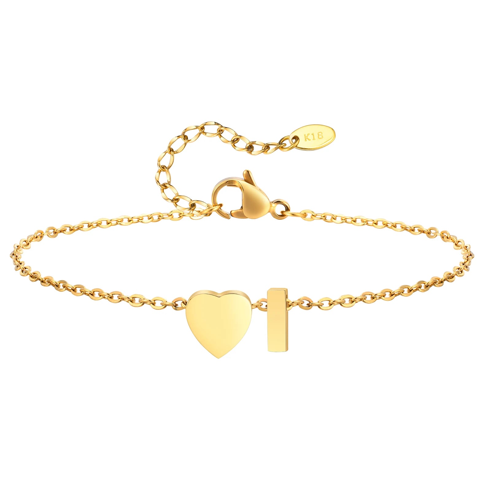All Letters Anklet, Women Heart Initial Anklet Bracelets Adjustable Beach Jewelry Hypoallergenic Stainless Steel Personalized Name Foot Chain Anklet
A Anklet, B Anklet, C Anklet, D Anklet, E Anklet, F Anklet, G Anklet, H Ankl