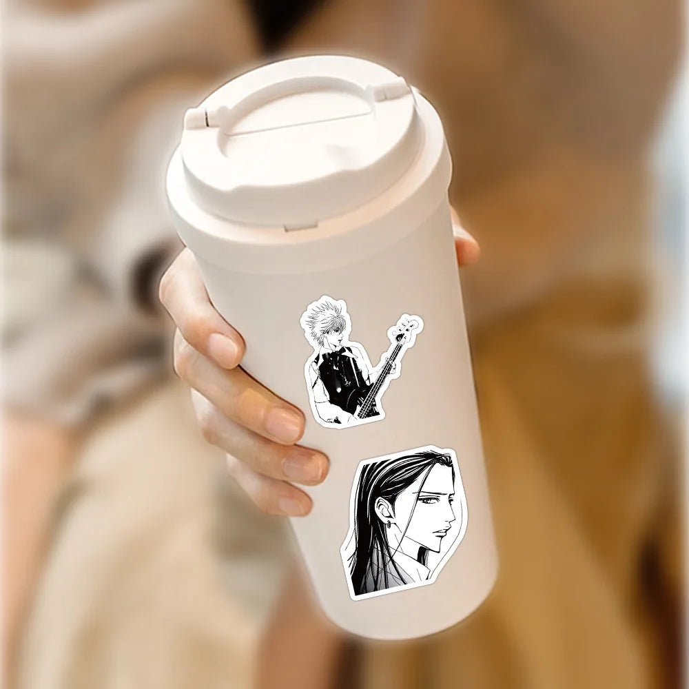 30/60/180p Anime NANA Stickers Cool Graffiti Decals DIY Decoration For Phone Laptop Stationery PVC Waterproof Sticker Toys Gift