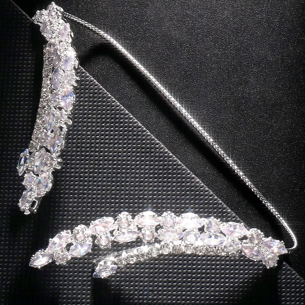 Stonefans CZ Hand Bracelets Free Shipping Summer for WOmen 2023 Palm Cuff Fashion New Wedding Party Bracelet Accessory Wholesale