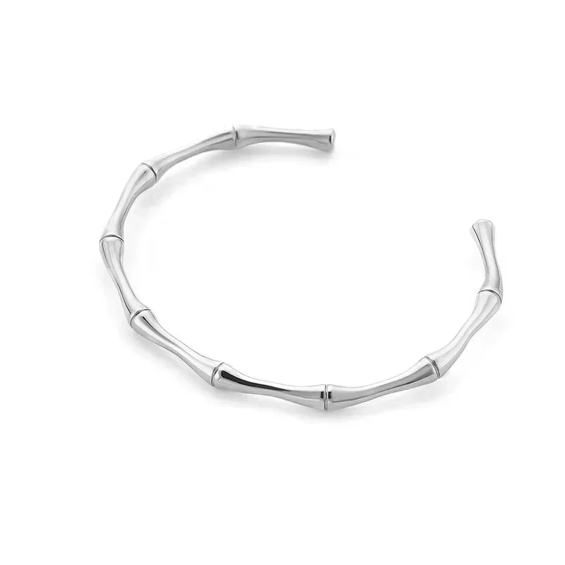 1PC Titanium Steel Stainless Steel Inlaid, Luxury Zircon Gold Plated, Stunning Bracelet Gift and Stylish Style Bangles for Girls, Daily Jewelry,