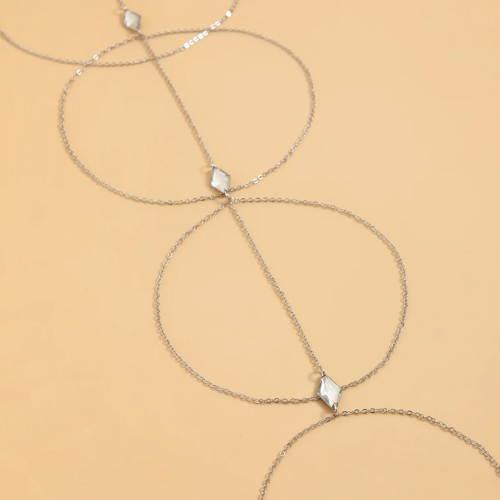 Multilayer Spitze Bein Oberschenkel Kette für Frauen Mi Braut Einfache Einstellbare Nachtclub Körper Schmuck Party Zubehör