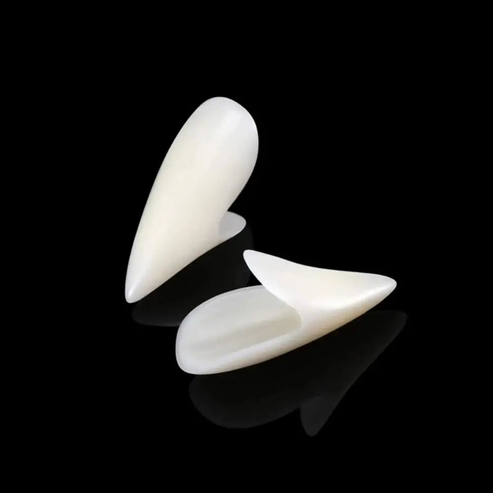 Halloween Fangs, Unique Vampire Teeth Dentures Artificial Elf Ears Witch Nose Halloween Cosplay Costume Props Halloween Party Decor