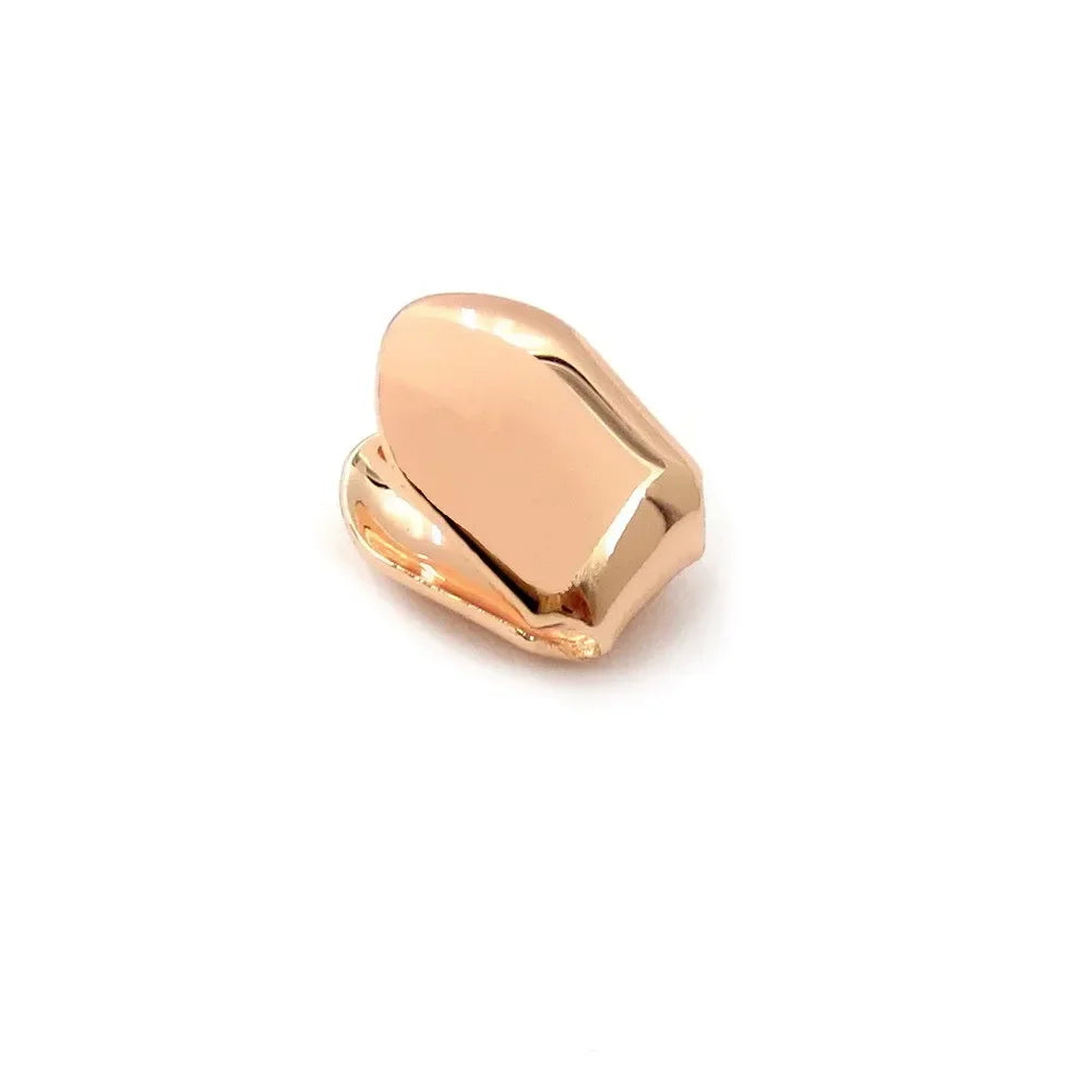 Delysia King 4 Colors Custom Fit Hiphop Single Tooth Top Bottom Dental Grill Teeth Caps