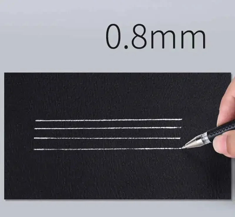50/20Pcs set Silver Refill 0.8mm Fabric Marker for Sewing Cotton Silk Leather Textile Patchwork Marking Erasable Washable Handle