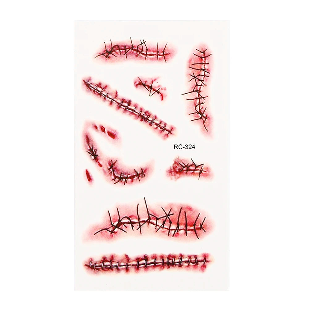 Halloween Fangs, Unique Vampire Teeth Dentures Artificial Elf Ears Witch Nose Halloween Cosplay Costume Props Halloween Party Decor