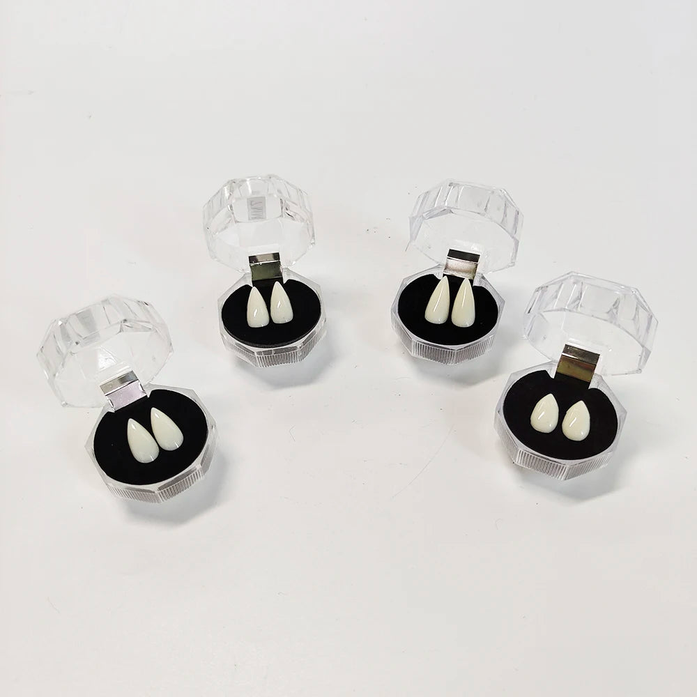 Halloween Artificial Tooth Cosplay Vampire Decoration Accessories Denture Halloween Ornaments Diy Halloween Party Decoration