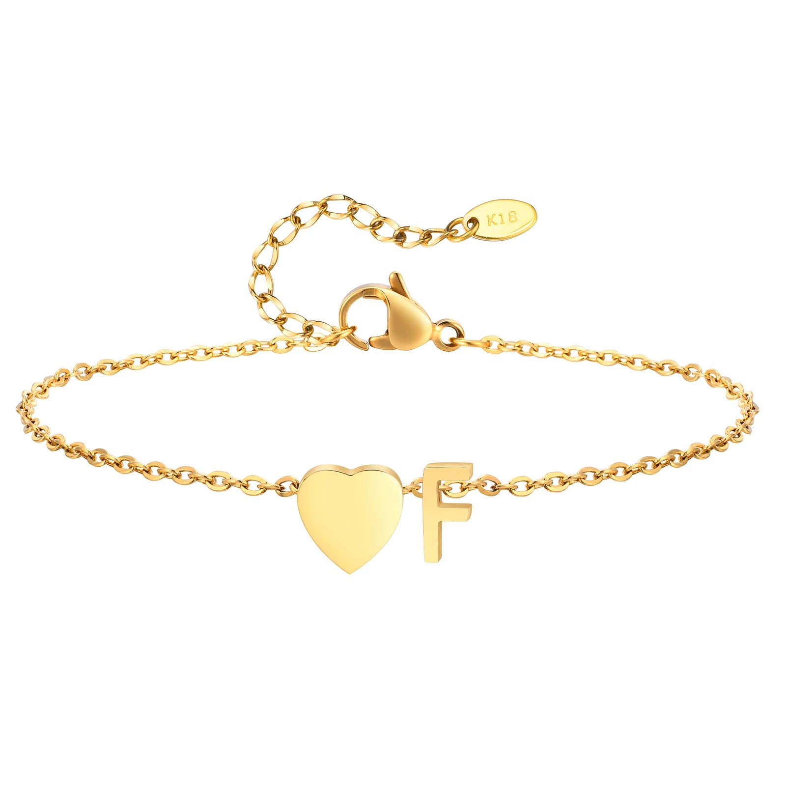 All Letters Anklet, Women Heart Initial Anklet Bracelets Adjustable Beach Jewelry Hypoallergenic Stainless Steel Personalized Name Foot Chain Anklet
A Anklet, B Anklet, C Anklet, D Anklet, E Anklet, F Anklet, G Anklet, H Ankl
