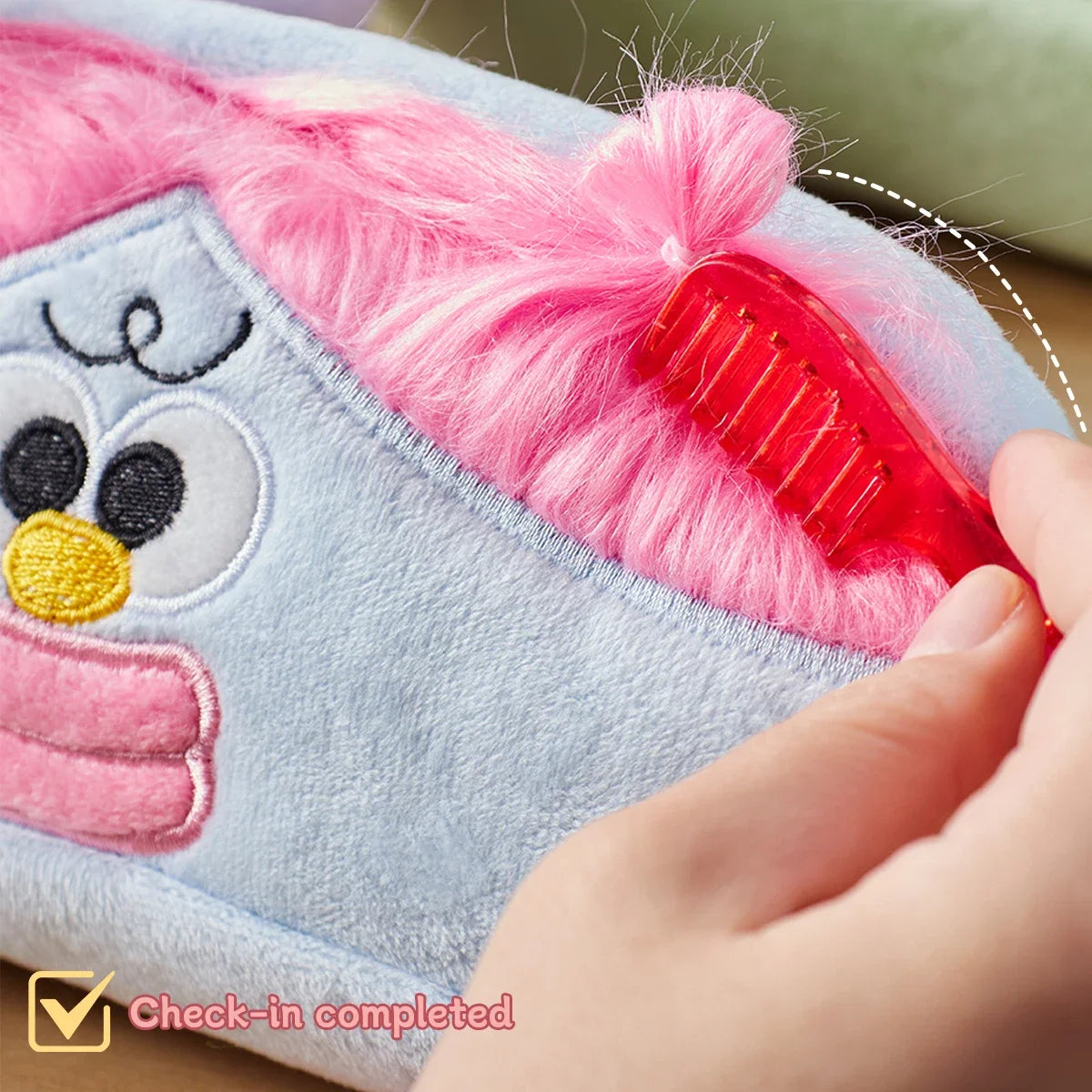 Ugly Doll Plush Brand Funny Pencil Bag Girl Heart Storage Bag plus Toy Pencil Case Korean Stationery Office Cultural Supplies