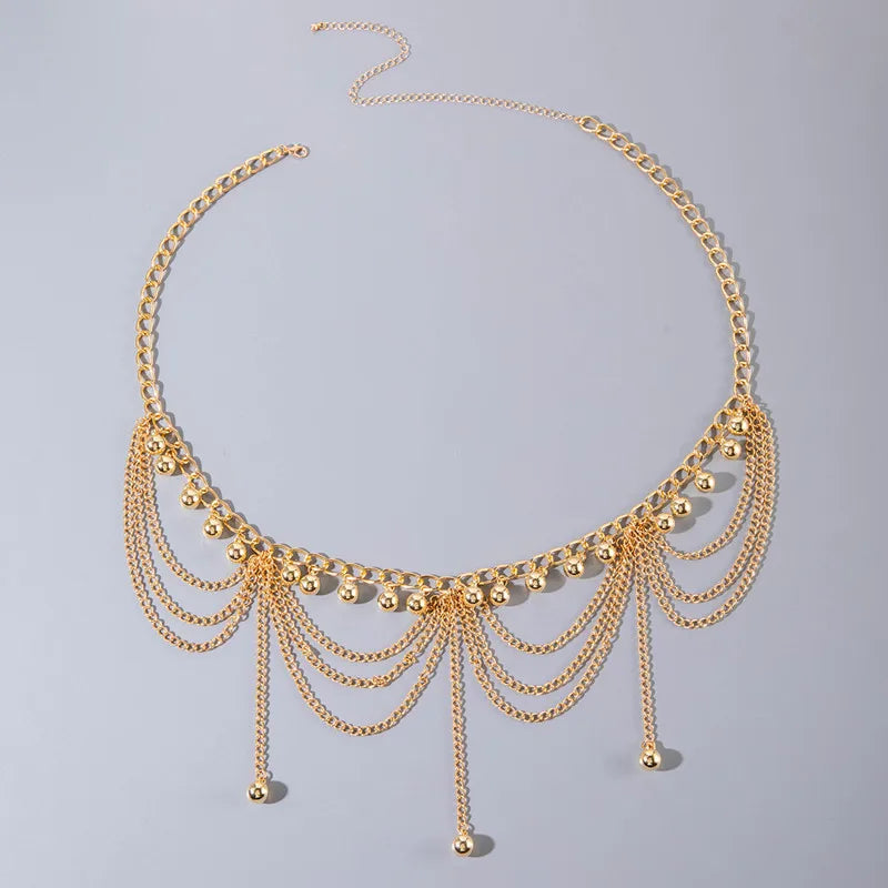 Minimalism Multilayer Belly Waist Chain Women Summer Bikini Goth Piercing Navel Nail Body Jewelry Festival Accessories