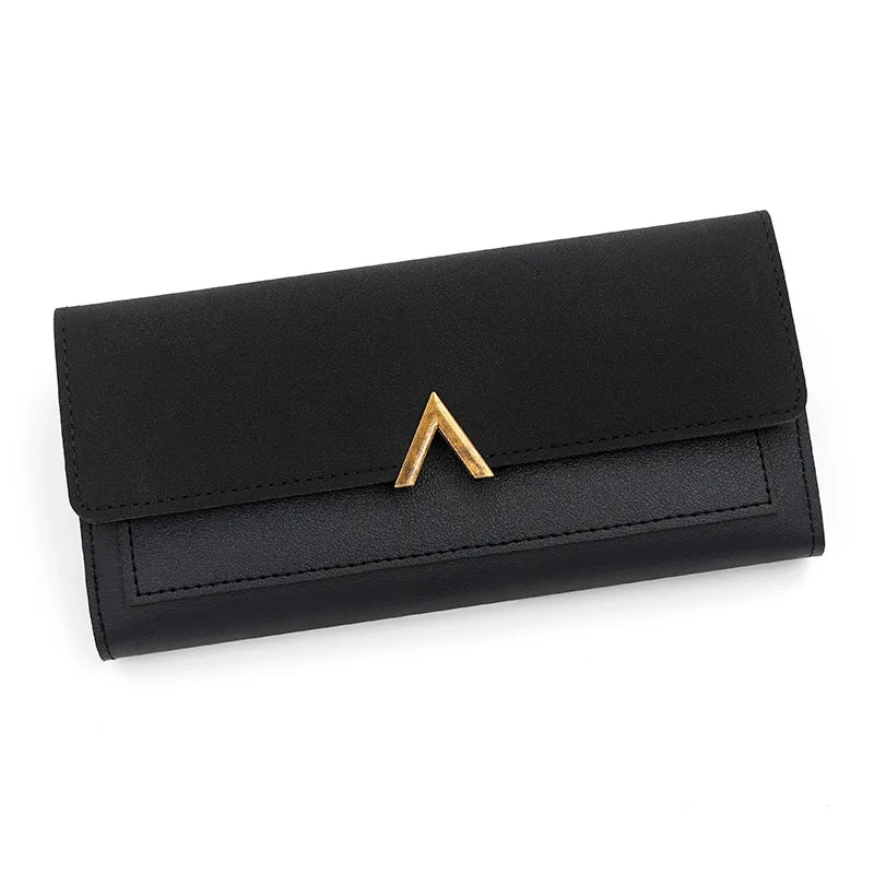 Long Purses for Women Wallet New Fashion Long Coin Purse Card Holder Small Ladies Wallet Female Hasp Mini Clutch Billetera Bolas